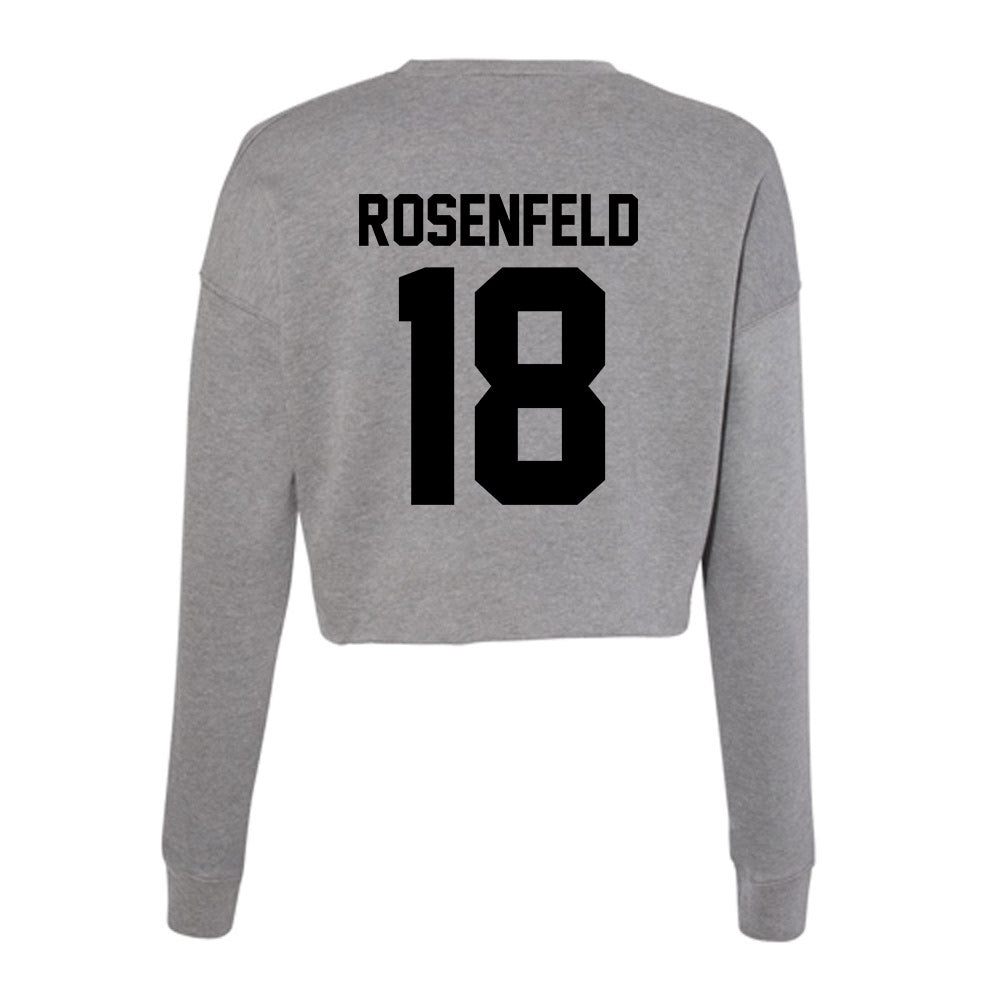 Wake Forest - NCAA Men's Soccer : Henry Rosenfeld - Women's Cropped Crew Fleece-1