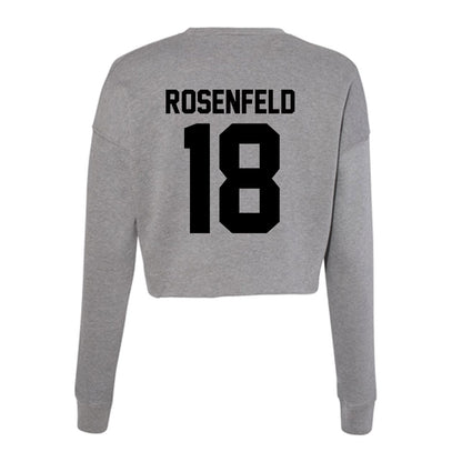 Wake Forest - NCAA Men's Soccer : Henry Rosenfeld - Women's Cropped Crew Fleece-1