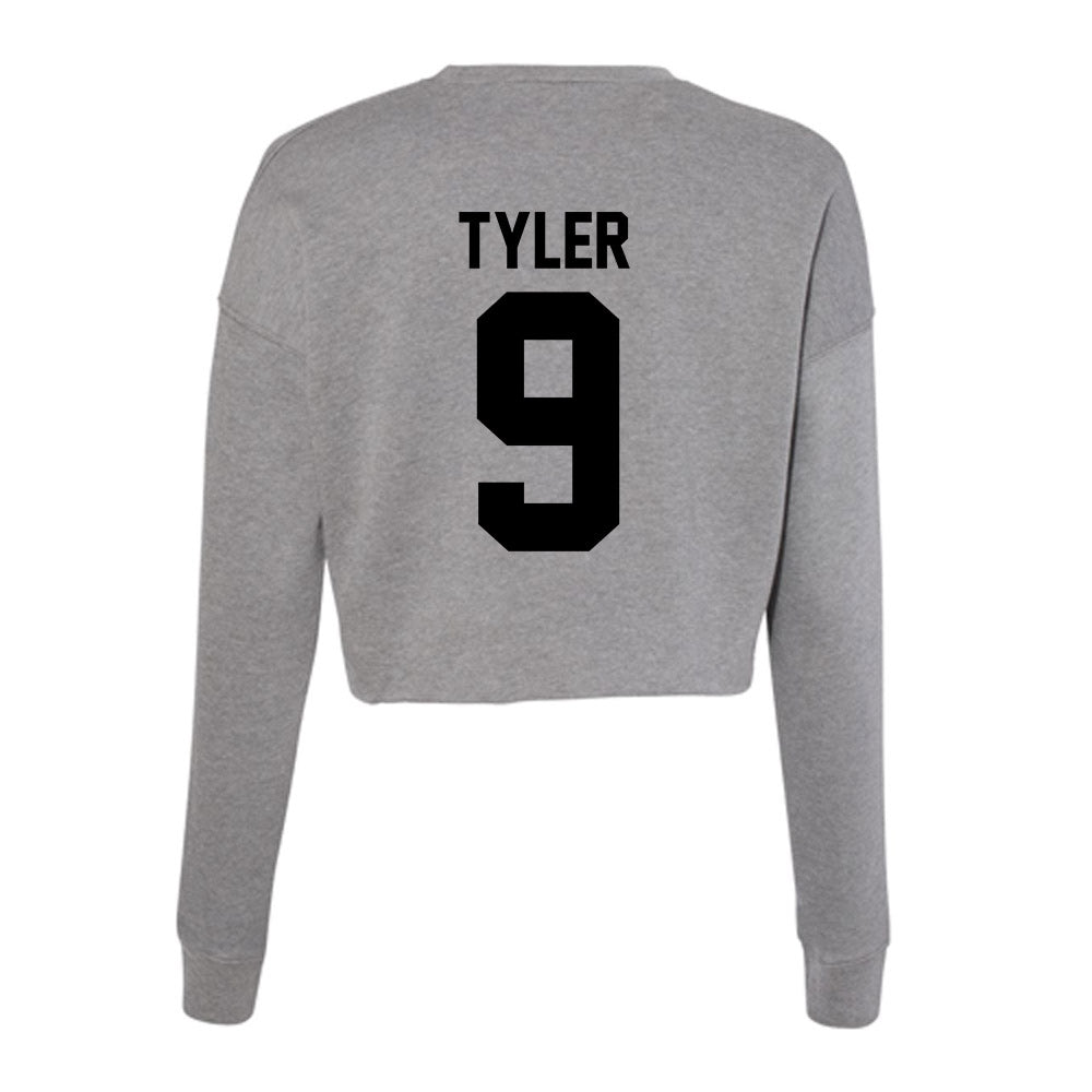 Wake Forest - NCAA Football : Chase Tyler - Women's Cropped Crew Fleece-1