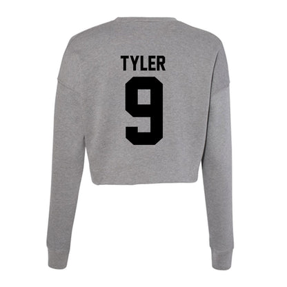 Wake Forest - NCAA Football : Chase Tyler - Women's Cropped Crew Fleece-1