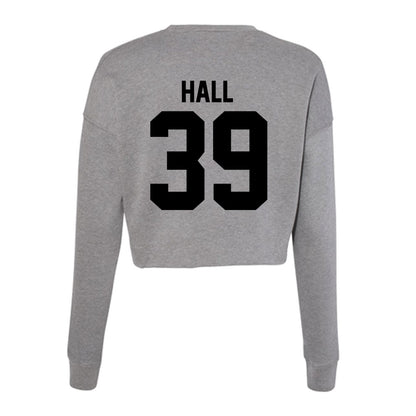 Wake Forest - NCAA Football : Aiden Hall - Women's Cropped Crew Fleece-1