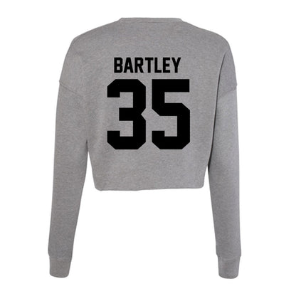 Wake Forest - NCAA Football : Koredell Bartley - Women's Cropped Crew Fleece-1