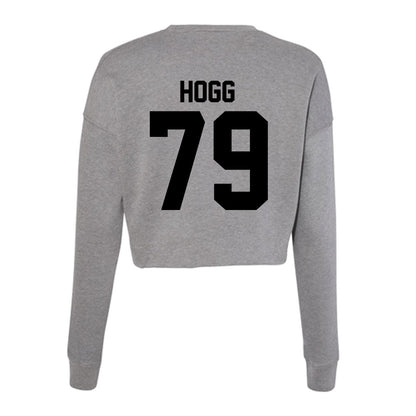 Wake Forest - NCAA Football : Langston Hogg - Women's Cropped Crew Fleece-1