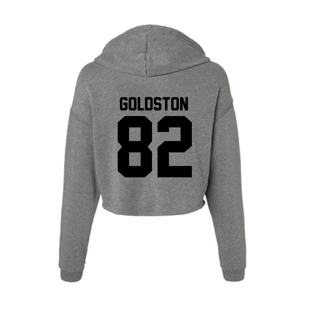 Wake Forest - NCAA Football : Devin Goldston - Women's Crop Fleece Hoodie-1
