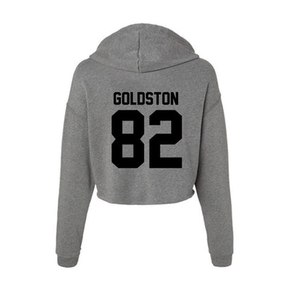 Wake Forest - NCAA Football : Devin Goldston - Women's Crop Fleece Hoodie-1
