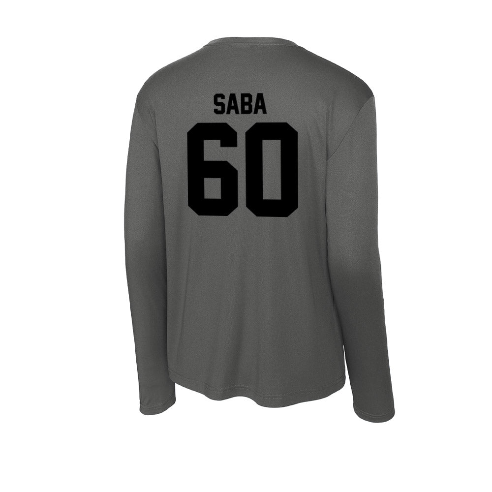 Wake Forest - NCAA Football : Will Saba - Activewear Long Sleeve T-Shirt-1