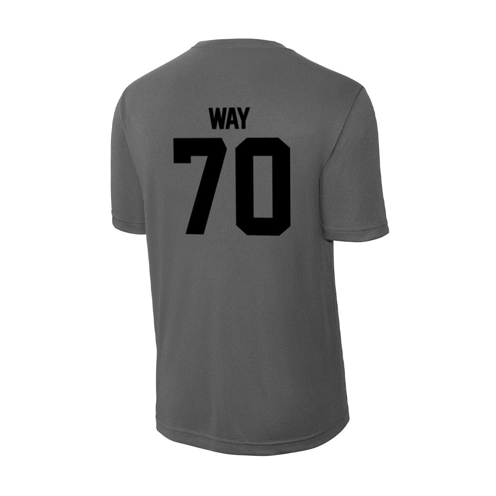 Wake Forest - NCAA Football : Will Way - Activewear T-Shirt-1