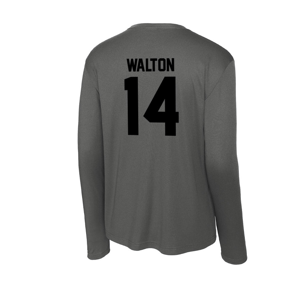Wake Forest - NCAA Football : Tyler Walton - Activewear Long Sleeve T-Shirt-1