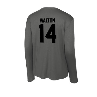 Wake Forest - NCAA Football : Tyler Walton - Activewear Long Sleeve T-Shirt-1