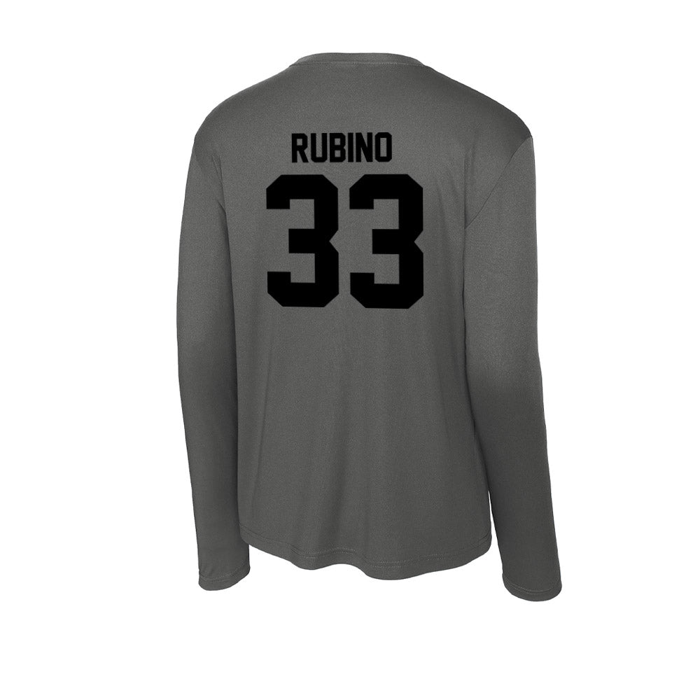 Wake Forest - NCAA Baseball : Nick Rubino - Activewear Long Sleeve T-Shirt-1
