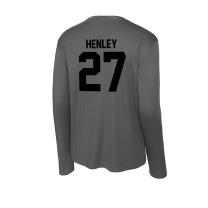 Wake Forest - NCAA Football : Ryan Henley - Activewear Long Sleeve T-Shirt-1
