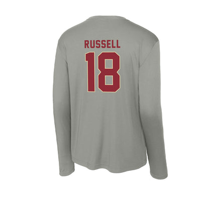 Boston College - NCAA Women's Lacrosse : Devon Russell - Activewear Long Sleeve T-Shirt-1