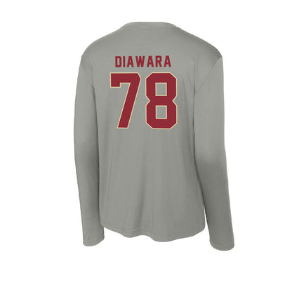 Boston College - NCAA Football : Souleye Diawara - Activewear Long Sleeve T-Shirt-1