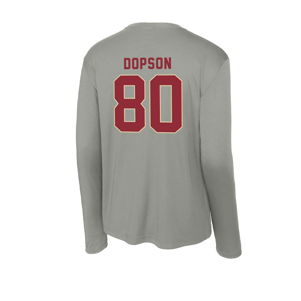 Boston College - NCAA Football : Bryce Dopson - Activewear Long Sleeve T-Shirt-1