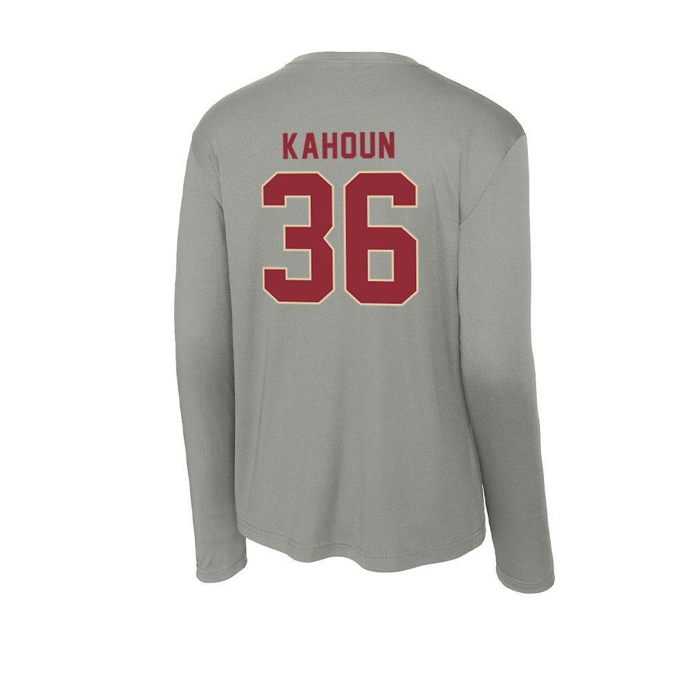 Boston College - NCAA Football : Bodie Kahoun - Activewear Long Sleeve T-Shirt-1