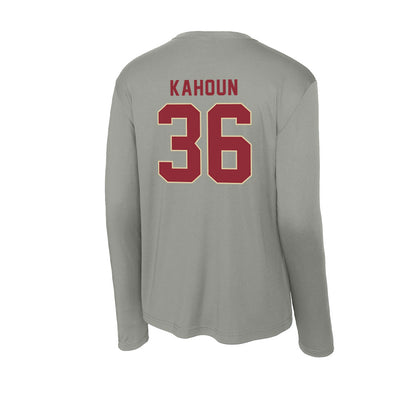 Boston College - NCAA Football : Bodie Kahoun - Activewear Long Sleeve T-Shirt-1
