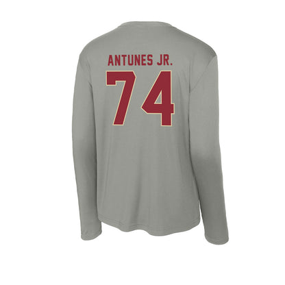Boston College - NCAA Football : Marcelino Antunes Jr. - Activewear Long Sleeve T-Shirt-1