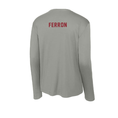 Boston College - NCAA Women's Rowing : Cassidy Ferron - Activewear Long Sleeve T-Shirt-1