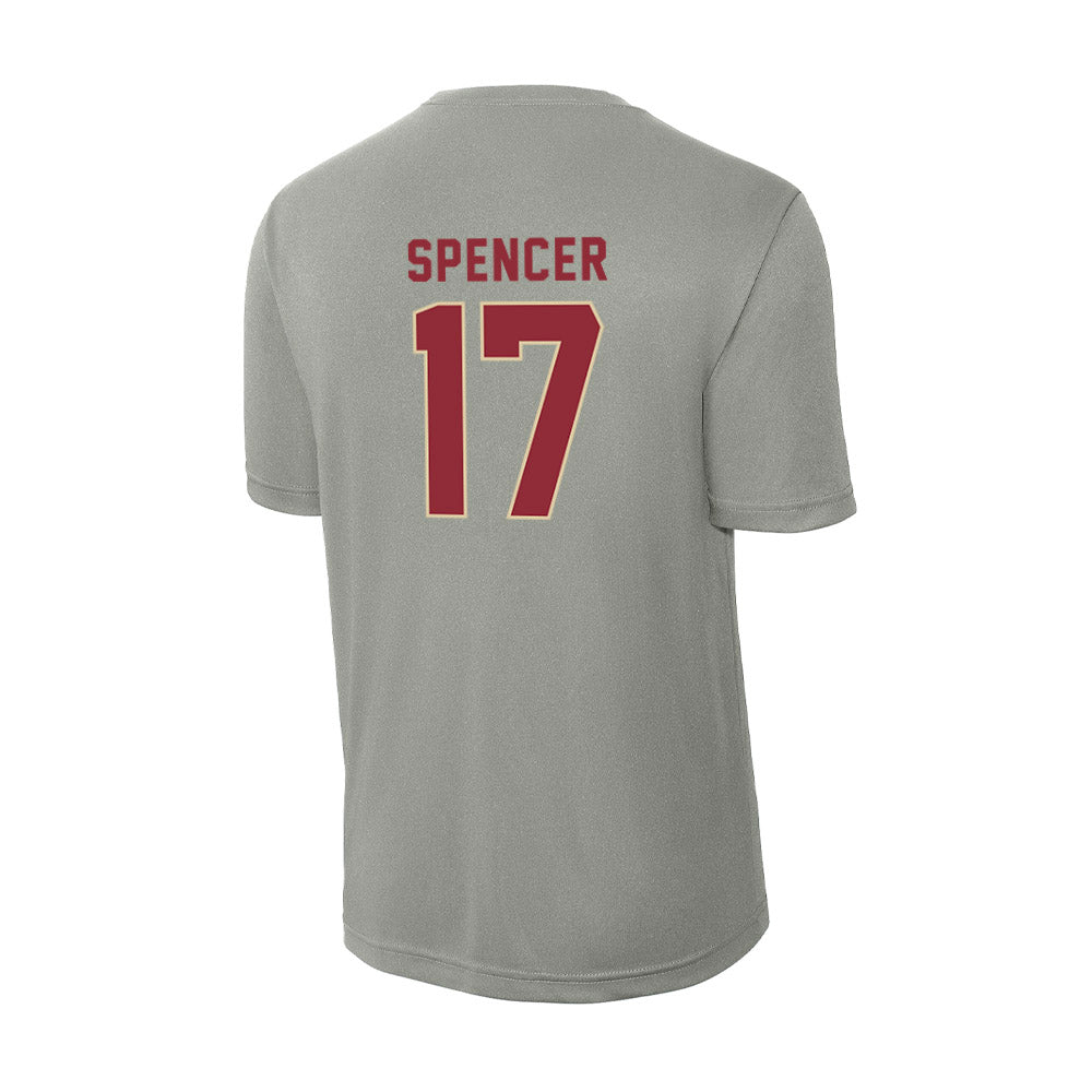 Boston College - NCAA Women's Soccer : Sohana Spencer - Activewear T-Shirt-1