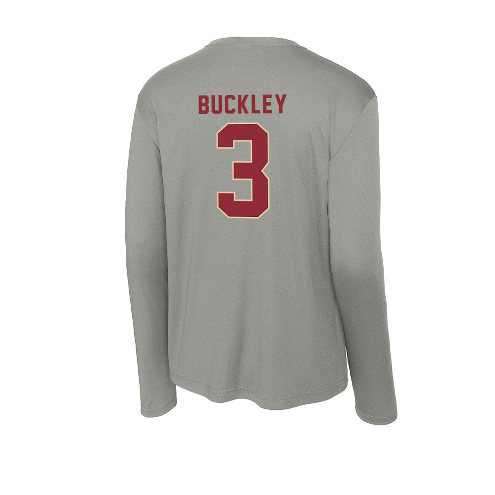 Boston College - NCAA Softball : Kiley Buckley - Activewear Long Sleeve T-Shirt-1