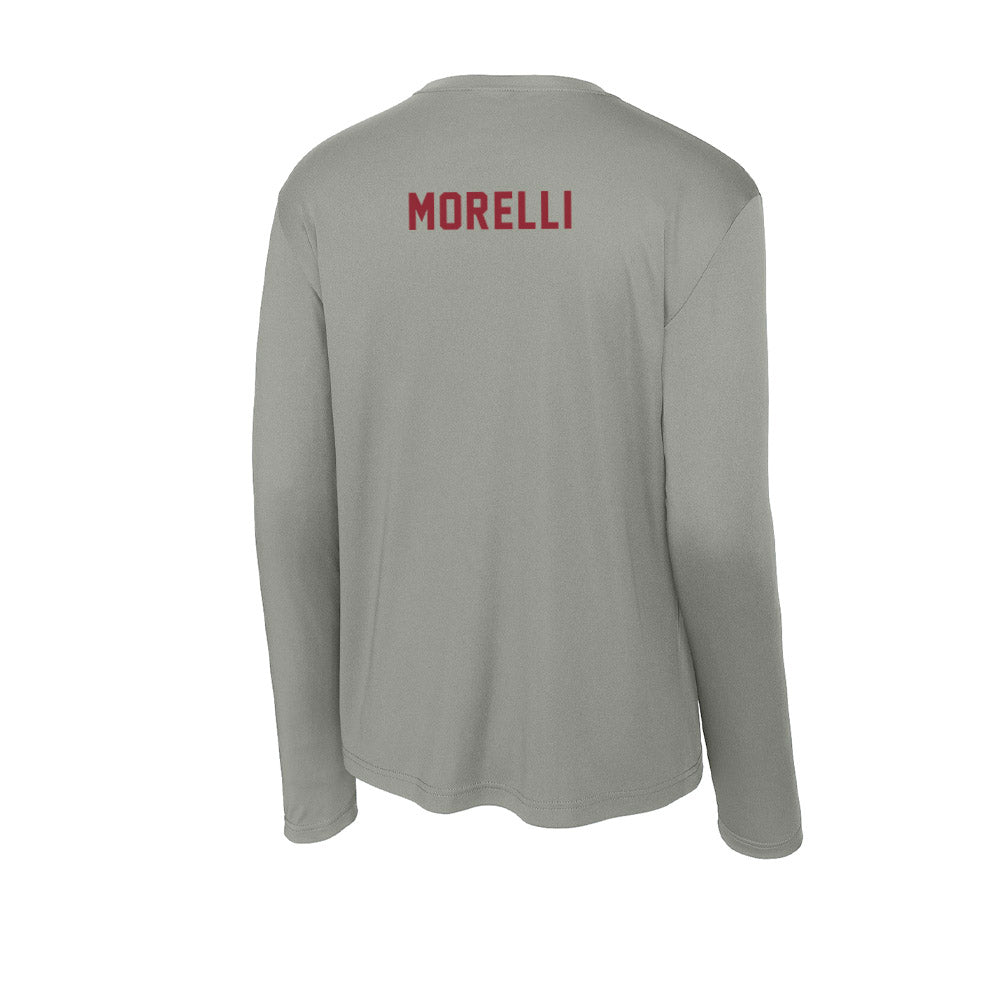 Boston College - NCAA Men's Cross Country : Jack Morelli - Activewear Long Sleeve T-Shirt-1