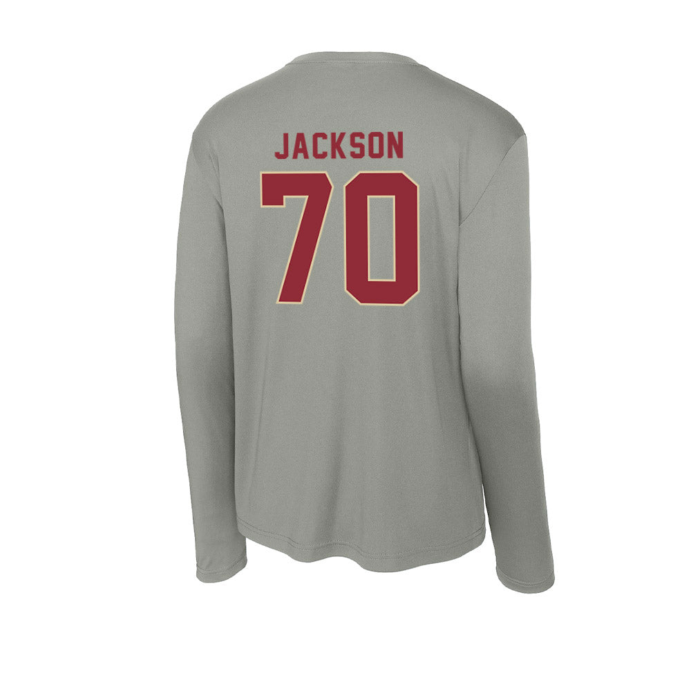 Boston College - NCAA Football : Reggie Jackson - Activewear Long Sleeve T-Shirt-1