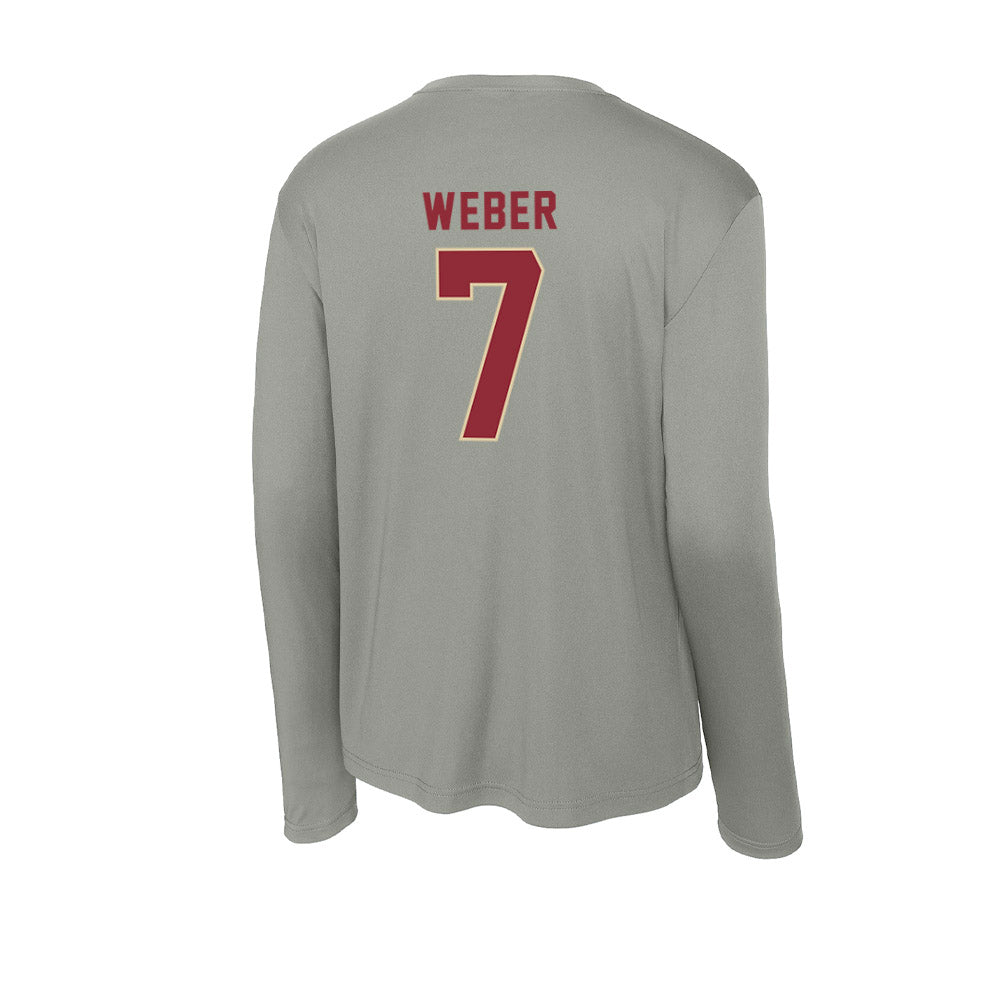 Boston College - NCAA Women's Field Hockey : Melea Weber - Activewear Long Sleeve T-Shirt-1
