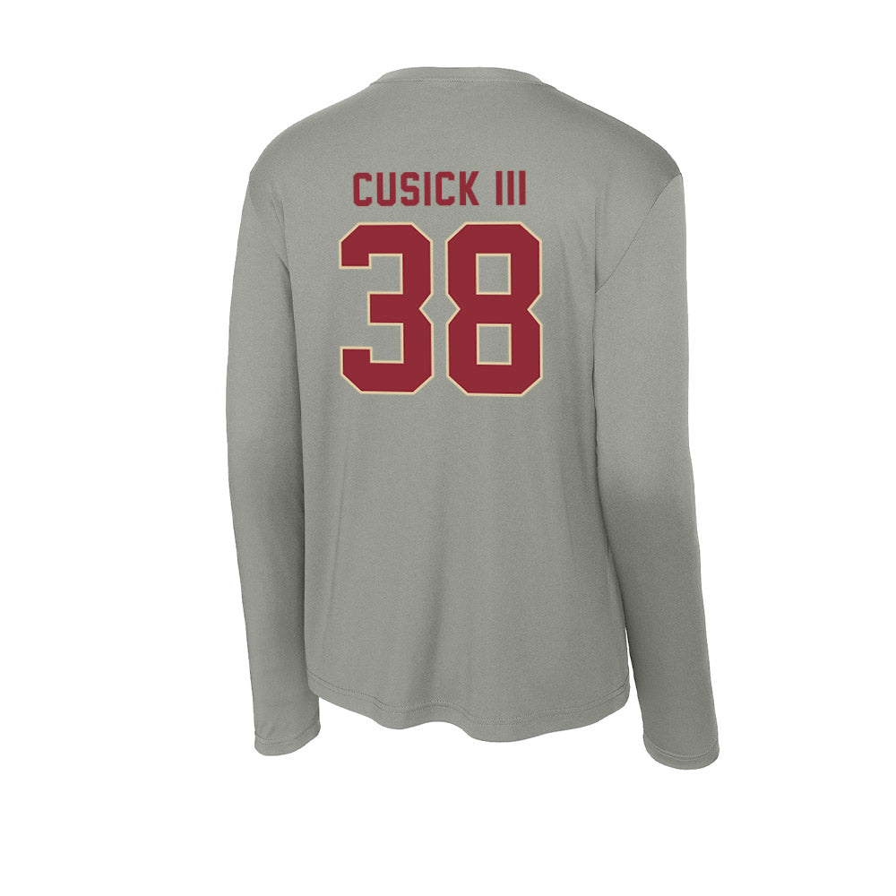 Boston College - NCAA Football : Tommy Cusick III - Activewear Long Sleeve T-Shirt-1