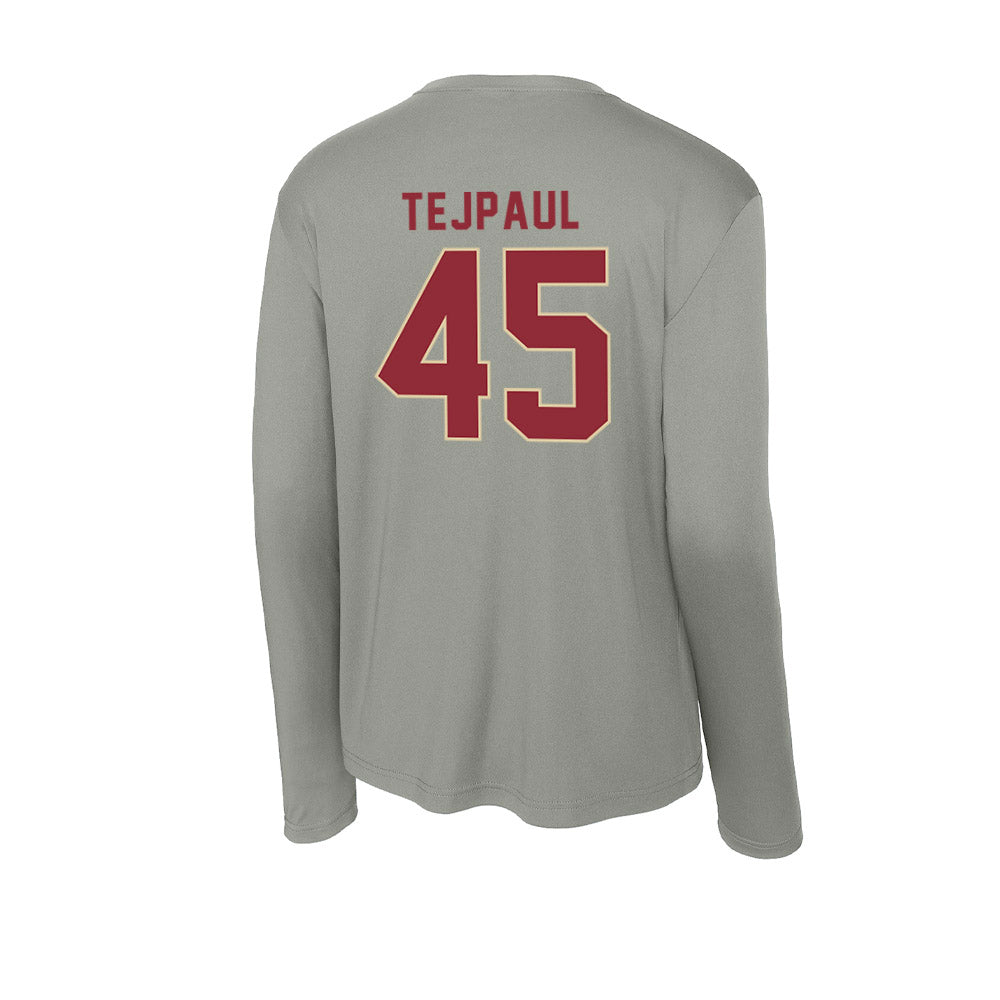 Boston College - NCAA Football : Max Tejpaul - Activewear Long Sleeve T-Shirt-1