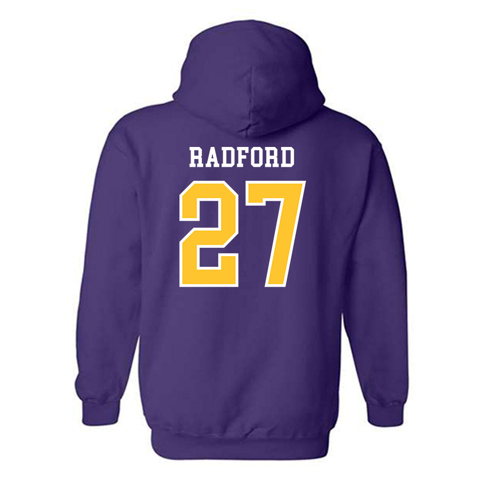 Montevallo - NCAA Baseball : Evan Radford - Hooded Sweatshirt-1