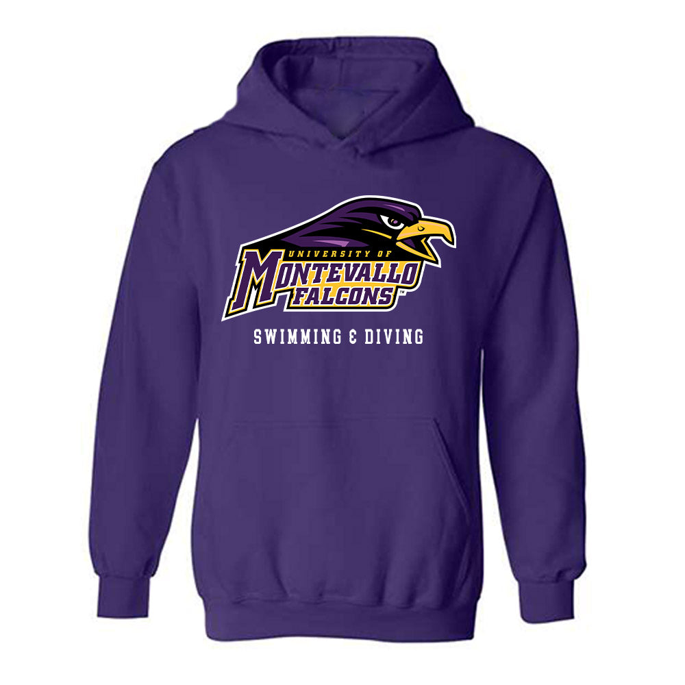 Montevallo - NCAA Women's Swimming & Diving : Petra Cajkas - Hooded Sweatshirt-0
