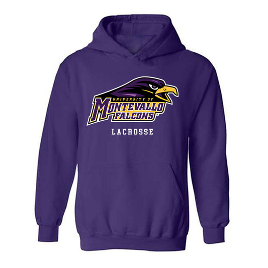 Montevallo - NCAA Men's Lacrosse : Kale Smith - Hooded Sweatshirt-0