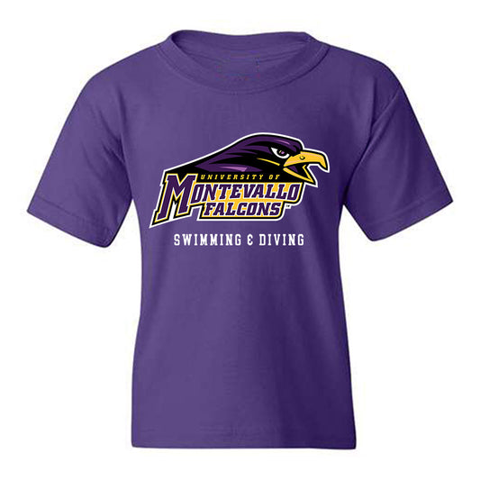 Montevallo - NCAA Women's Swimming & Diving : Petra Cajkas - Youth T-Shirt-0