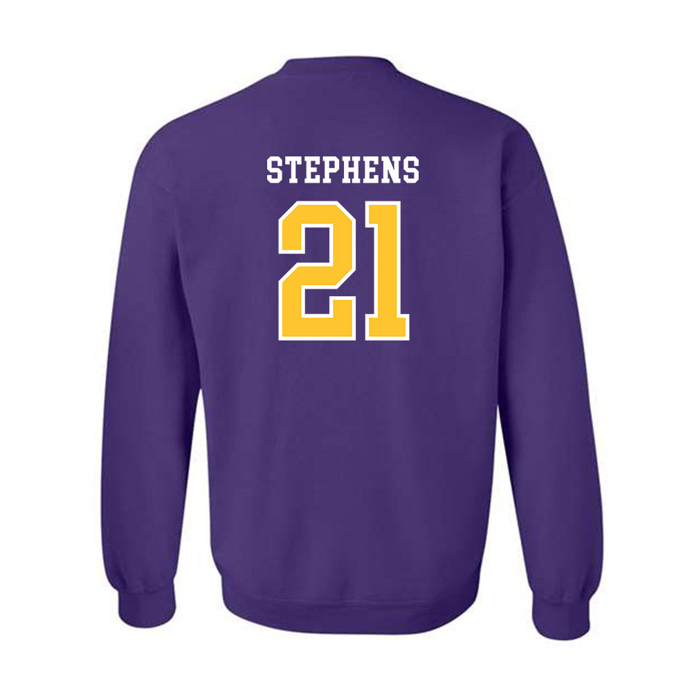 Montevallo - NCAA Men's Basketball : Luke Stephens - Crewneck Sweatshirt-1