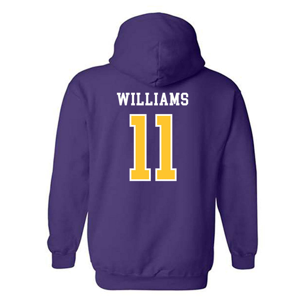 Montevallo - NCAA Softball : Laney Williams - Hooded Sweatshirt-1