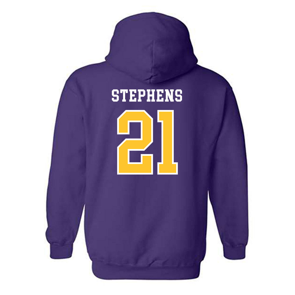 Montevallo - NCAA Men's Basketball : Luke Stephens - Hooded Sweatshirt-1