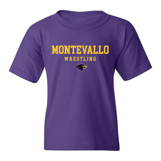 Montevallo - NCAA Wrestling : Barrett Bridgmon - Youth T-Shirt-0