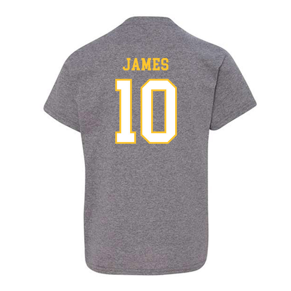 Montevallo - NCAA Men's Basketball : Bryant James - Youth T-Shirt-1