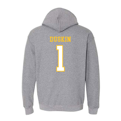 Montevallo - NCAA Men's Basketball : Sam Duskin - Hooded Sweatshirt-1