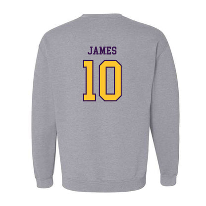 Montevallo - NCAA Men's Basketball : Bryant James - Crewneck Sweatshirt-1