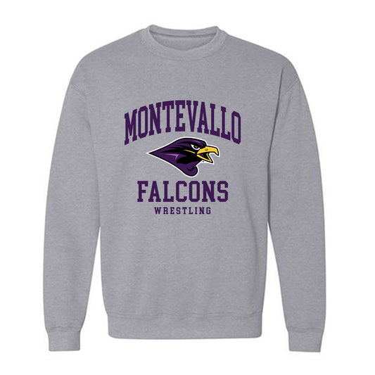 Montevallo - NCAA Wrestling : Jaxon Hudgins - Crewneck Sweatshirt-0