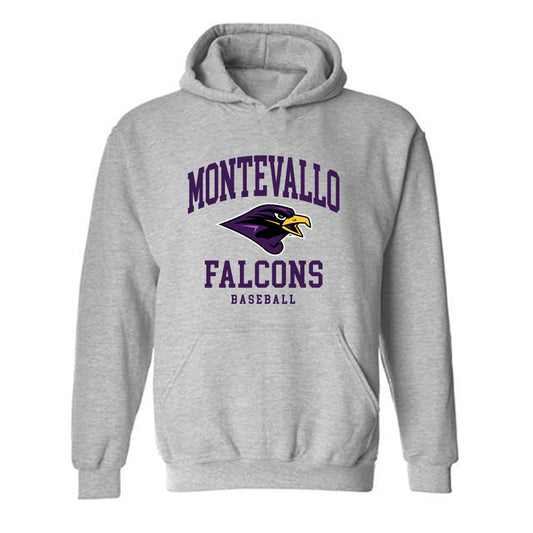 Montevallo - NCAA Baseball : Evan Radford - Hooded Sweatshirt-0