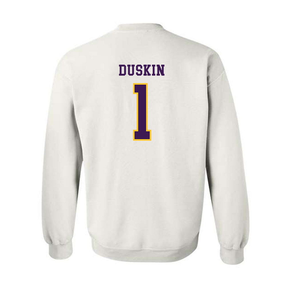 Montevallo - NCAA Men's Basketball : Sam Duskin - Crewneck Sweatshirt-1