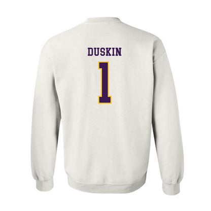 Montevallo - NCAA Men's Basketball : Sam Duskin - Crewneck Sweatshirt-1