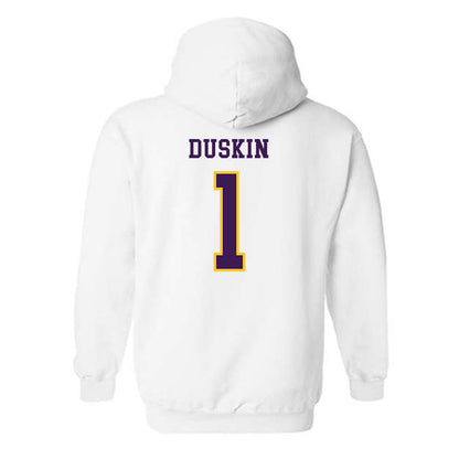 Montevallo - NCAA Men's Basketball : Sam Duskin - Hooded Sweatshirt-1