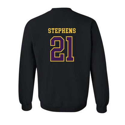 Montevallo - NCAA Men's Basketball : Luke Stephens - Crewneck Sweatshirt-1