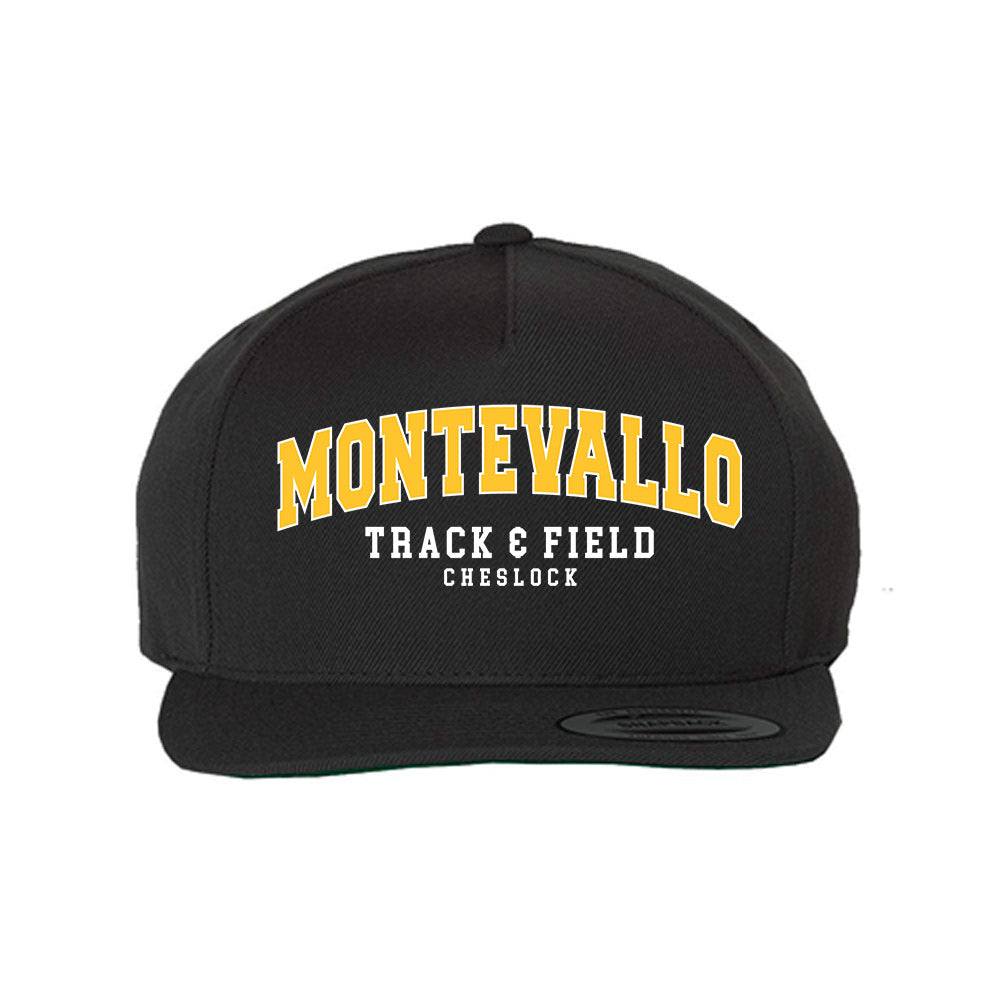 Montevallo - NCAA Men's Track & Field : Drew Cheslock - Snapback Hat-0