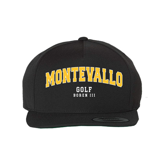 Montevallo - NCAA Men's Golf : Russell Boren III - Snapback Hat-0