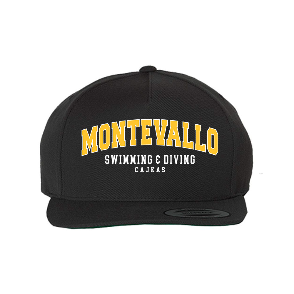 Montevallo - NCAA Women's Swimming & Diving : Petra Cajkas - Snapback Hat-0