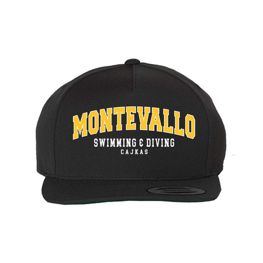Montevallo - NCAA Women's Swimming & Diving : Petra Cajkas - Snapback Hat-0